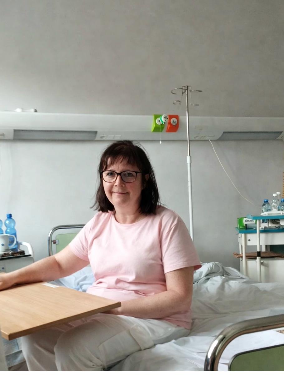 Róża Sobolewska - chora na SLA, stwardnienie zanikowe boczne, prosi o wsparcie poprzez 1,5% podatku